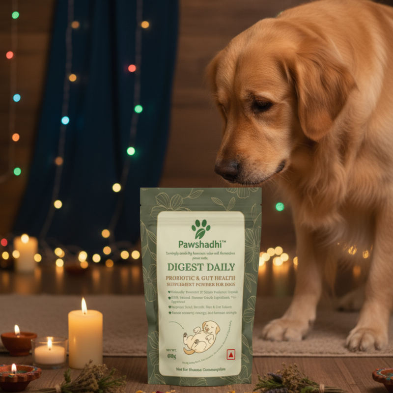 DIGEST DAILY- Probiotic & Gut Health Supplement Powder For Dogs